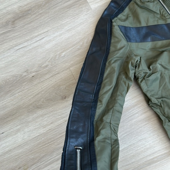 Diesel Men's J-Reed-Mix Jacket green and black - Picture 14 of 14